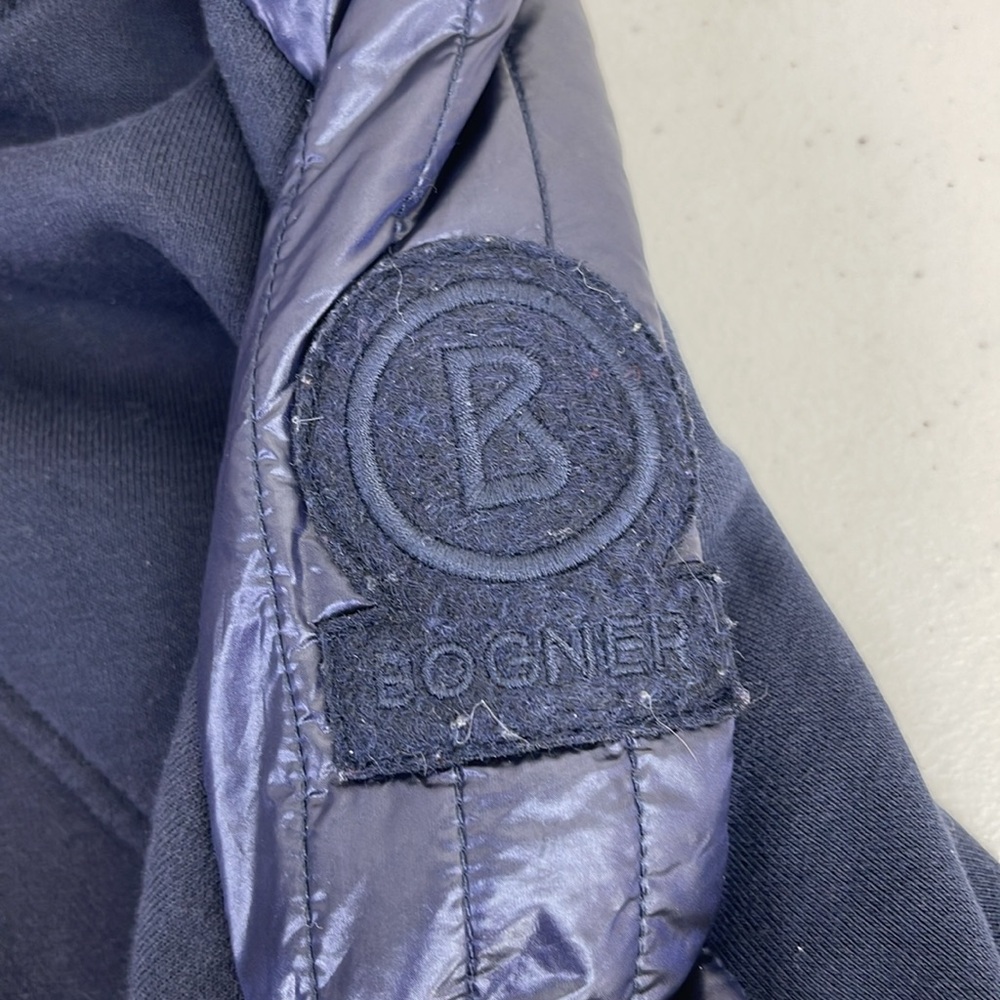 Bogner Navy and White Women's Sweater As Is - Picture 11 of 13